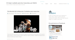 Desktop Screenshot of cuidadoparamascotas.com